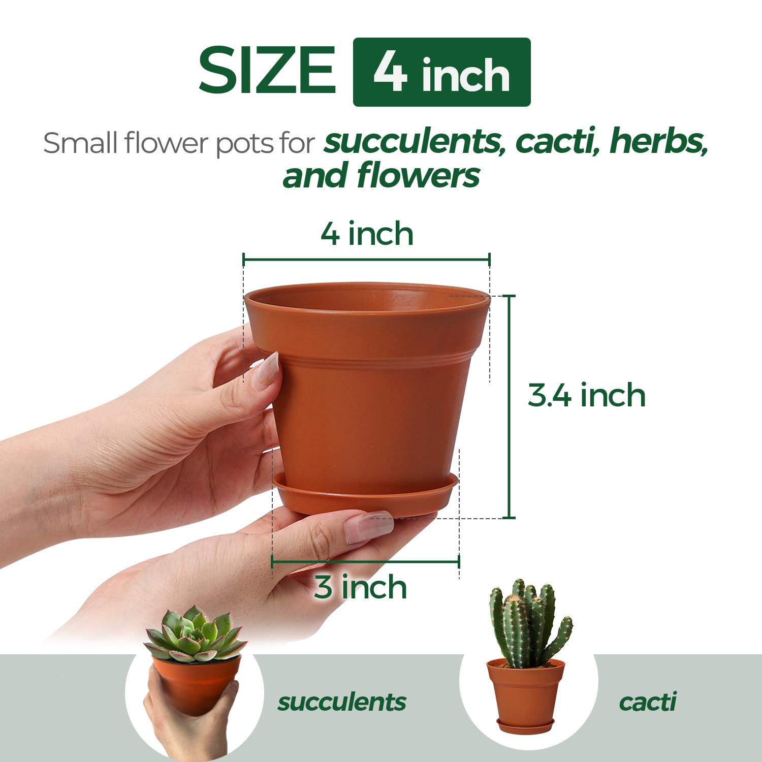 T4U durable lightweight plant pot ideal for everyday indoor care.