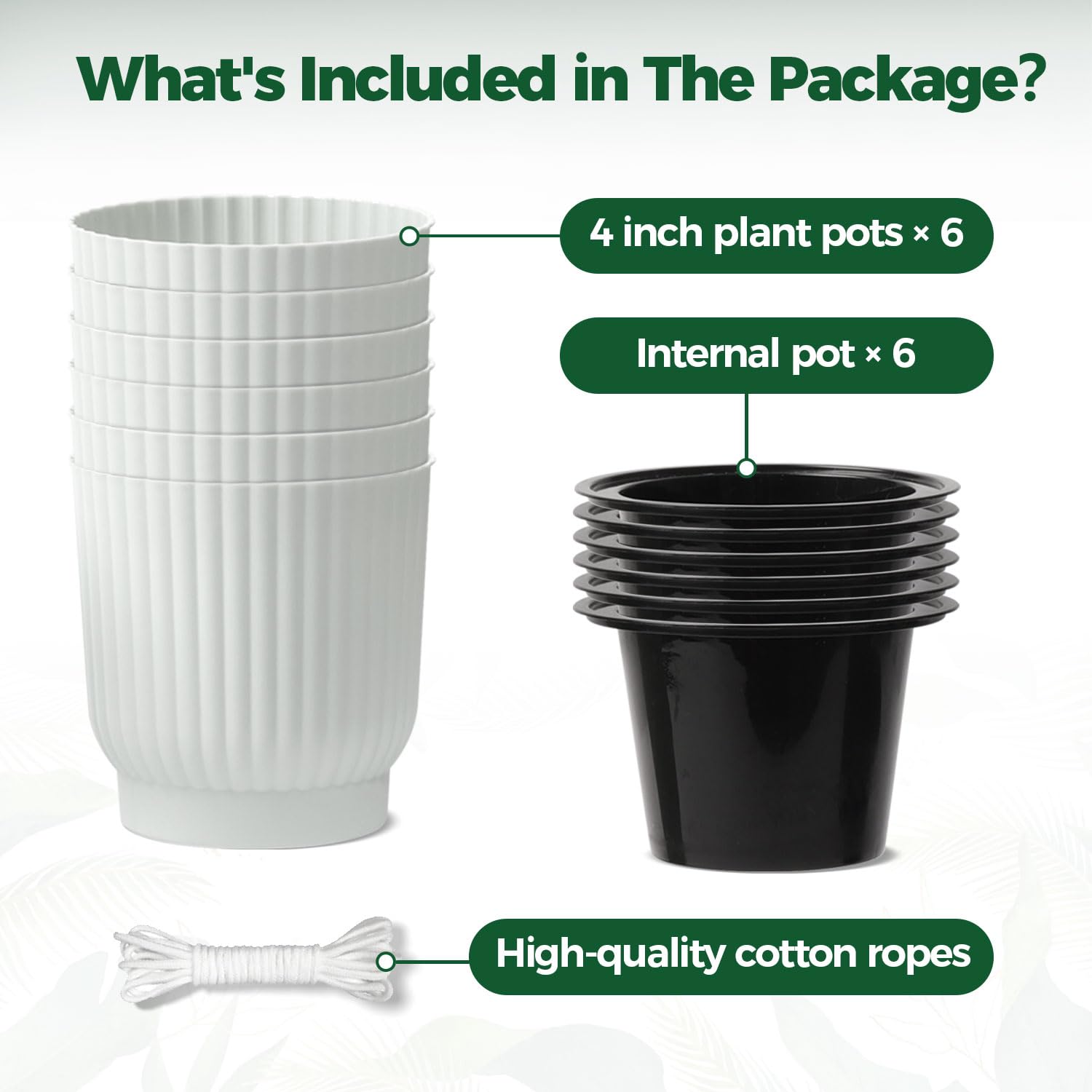 T4U indoor plant pot in an office setting, modern décor