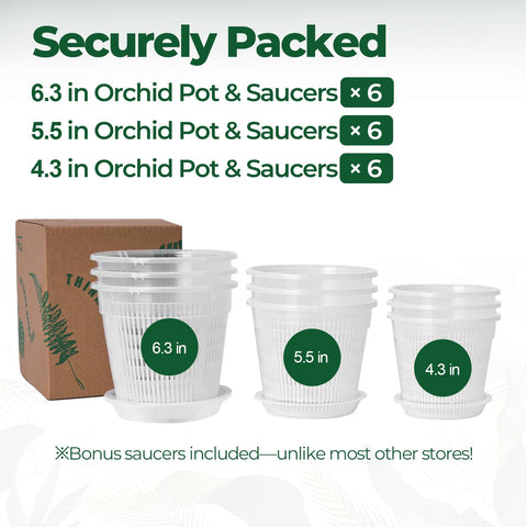 T4U Orchid Pot with saucer keeps surfaces clean and tidy.