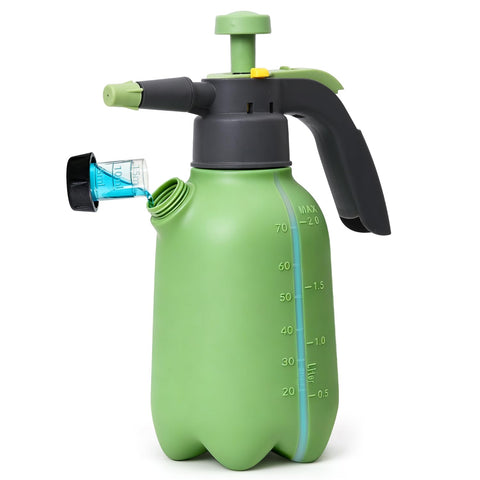 T4U pump sprayer side fill port for mess-free refills in the home garden