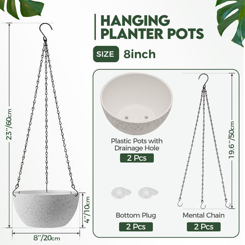 T4U sturdy chains and lightweight pot enable simple installation