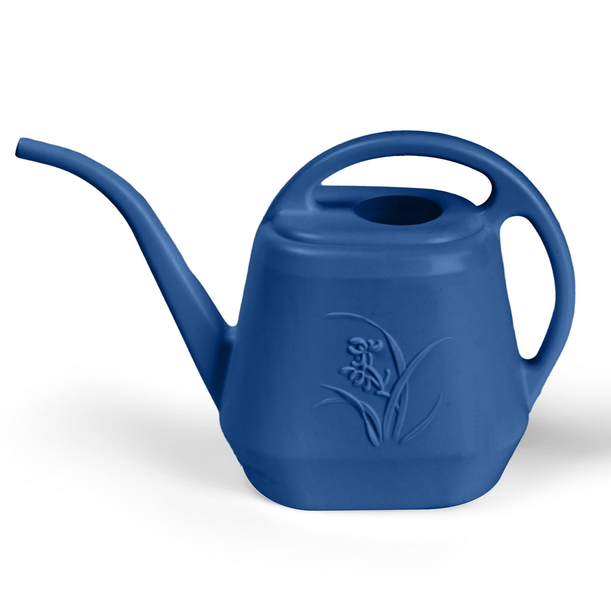 TTAOE GN watering can front view, 1-gallon capacity, ideal for home gardens.