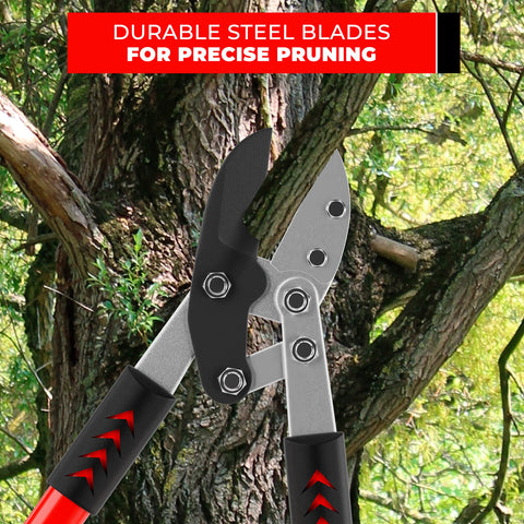 TABOR TOOLS GG12A 76 cm length delivers extra reach for overhead branches.