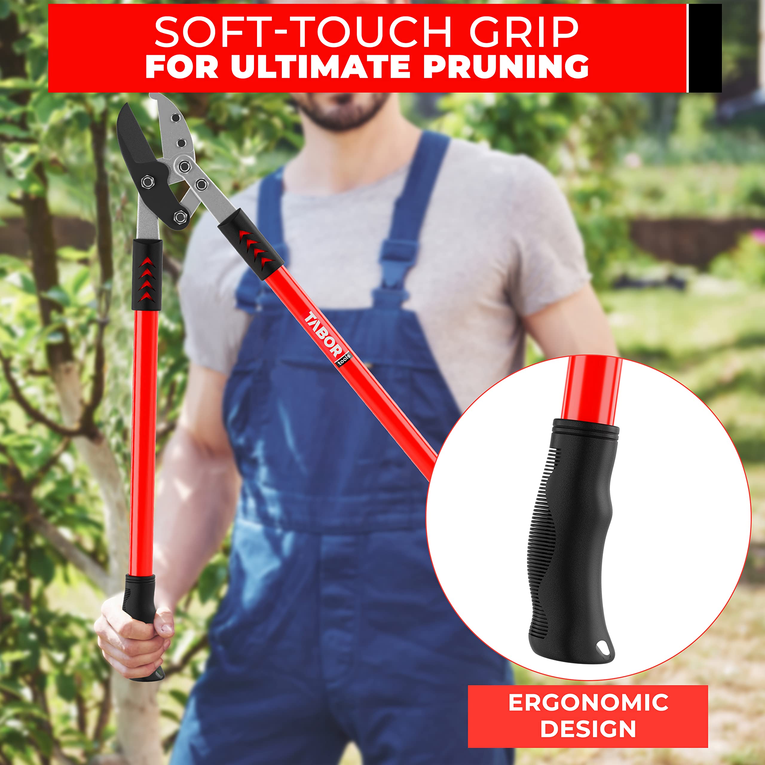 TABOR TOOLS GG12A non-stick coated blade reduces drag for smoother cuts.