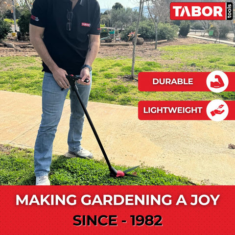 TABOR TOOLS GS01A durable steel handle for lasting control.