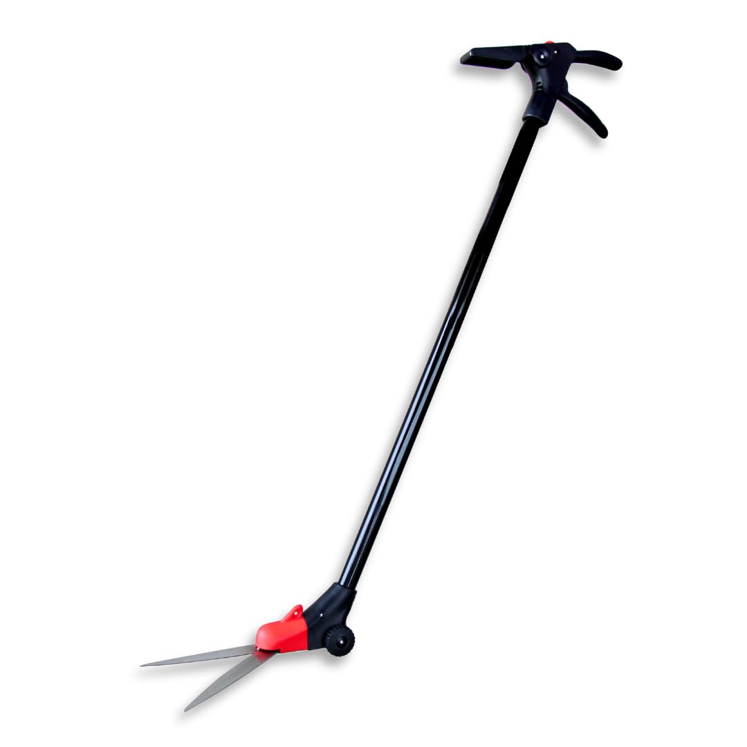 TABOR TOOLS GS01A wheeled base enabling smooth, precise grass trimming.