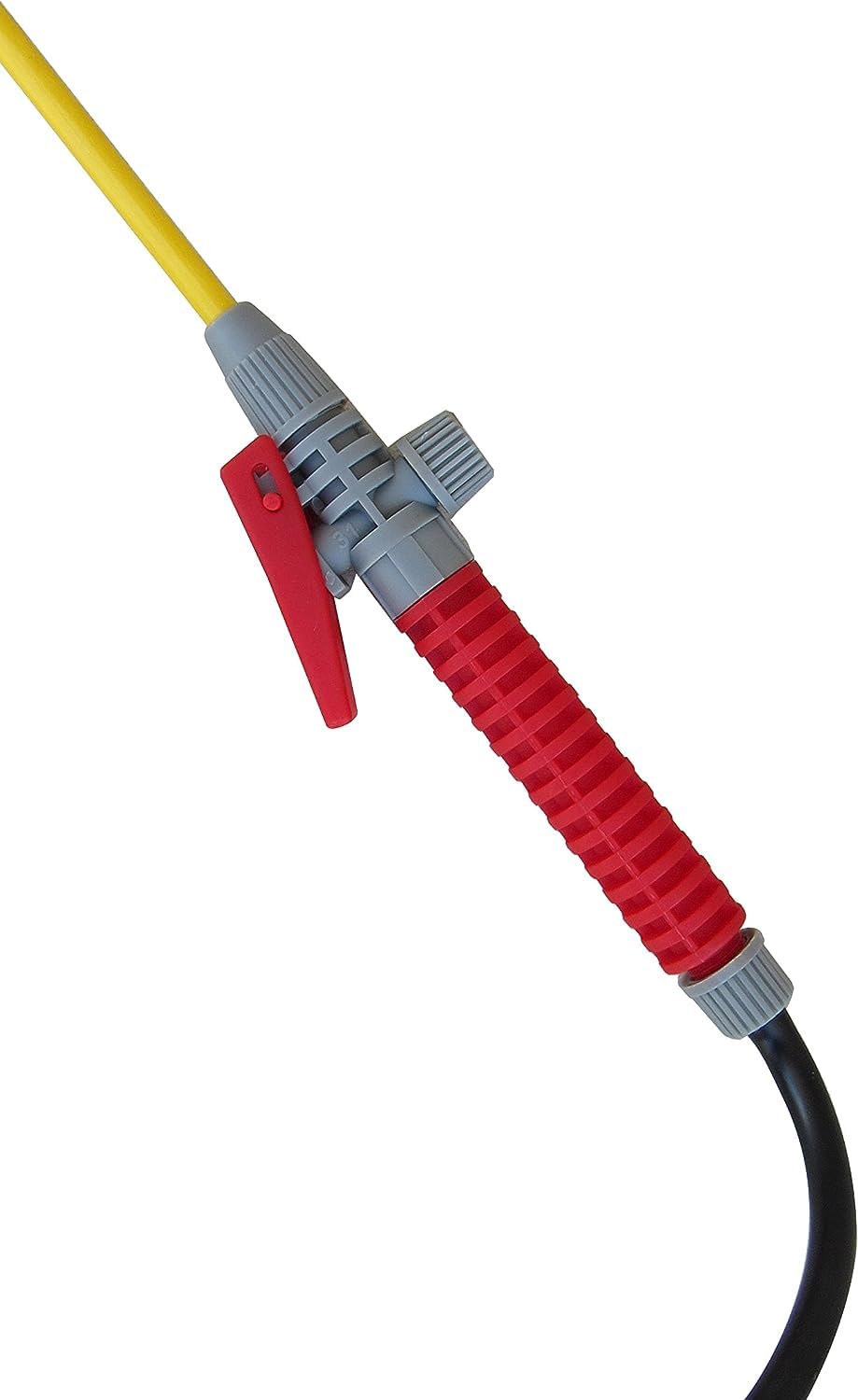 TABOR TOOLS pressure-relief-valve spray nozzle enables safe, controlled use.