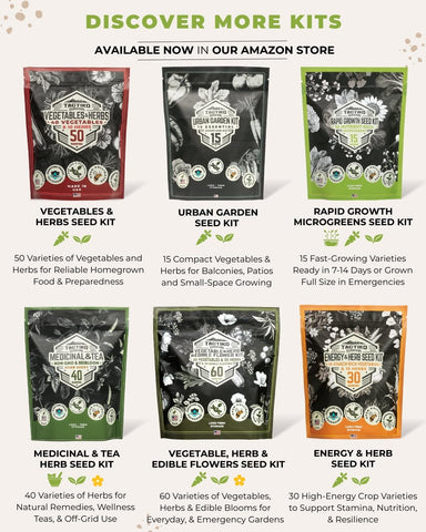 Tactiko Survival long-term storage kit supports preparedness and resilience.