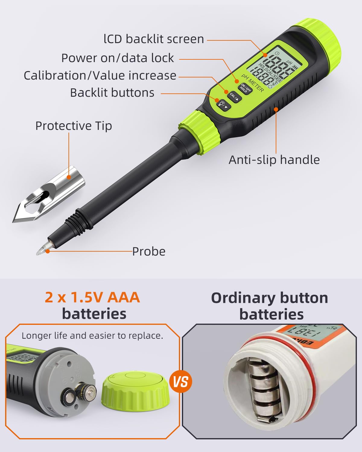 Tadeto calibration powders and buffers ensure accurate readings