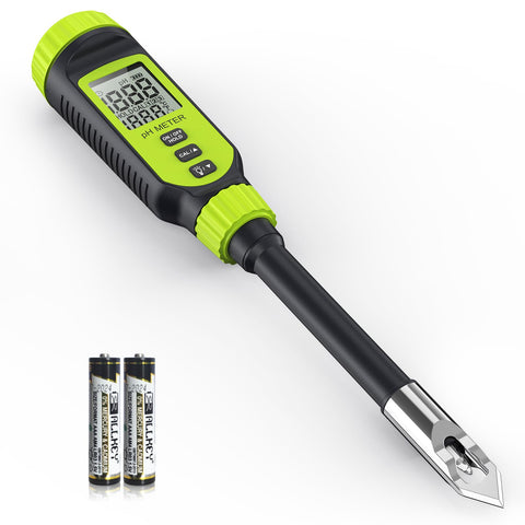 Tadeto soil pH meter front view for precise testing