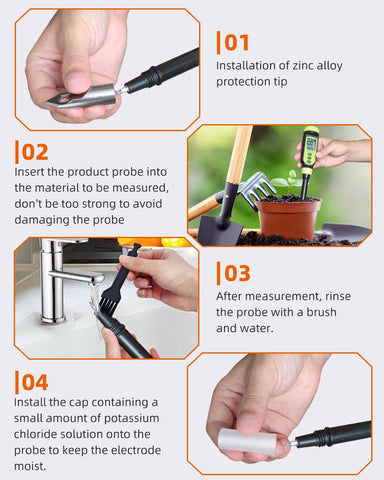 Tadeto zinc alloy protective tip guards the electrode in tough tests