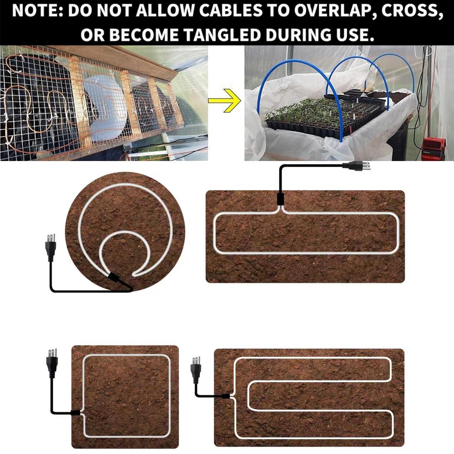 TAFALAA seed germination support with soil warming for sprouts