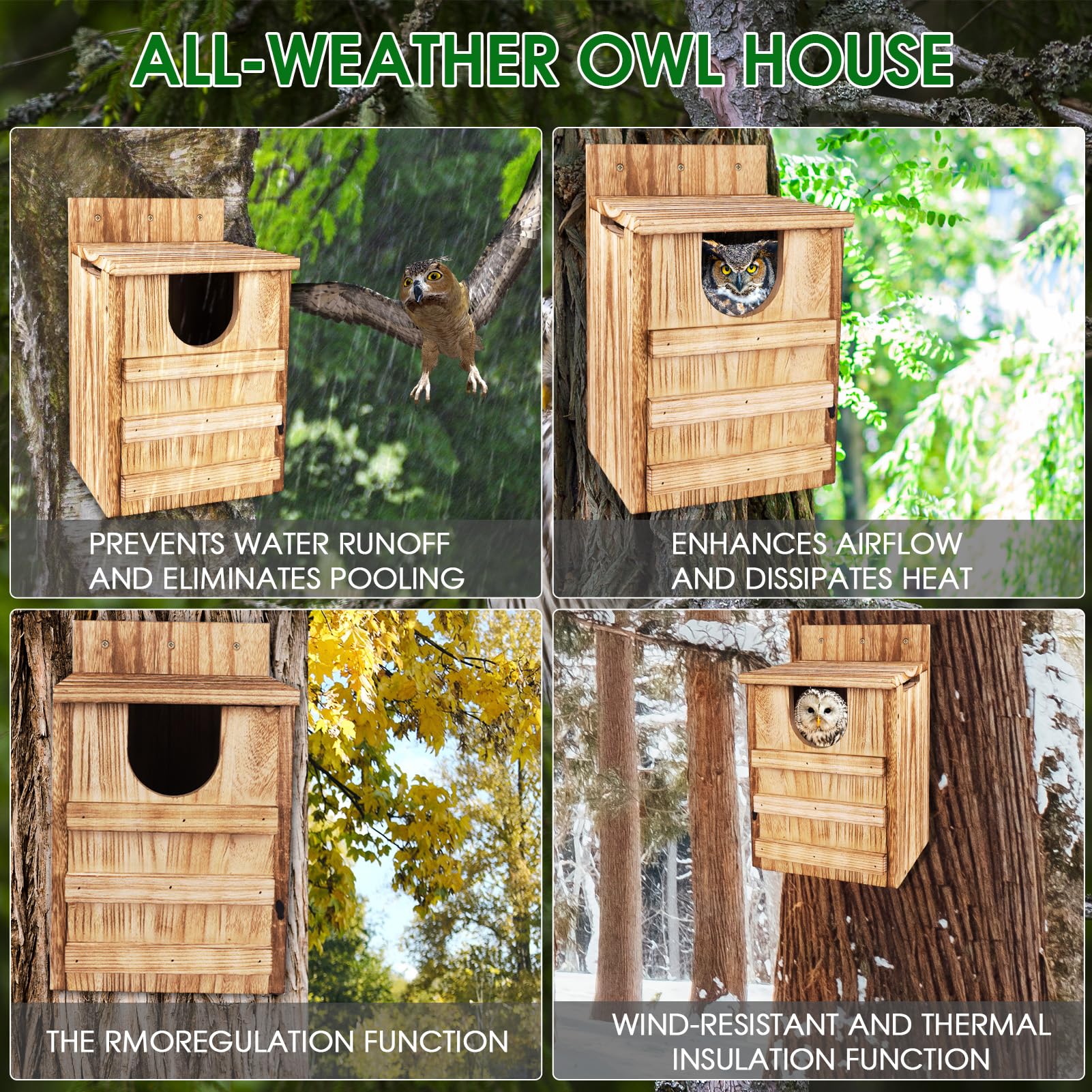 TAGEPUJIE Owl House quick assembly with clear instructions