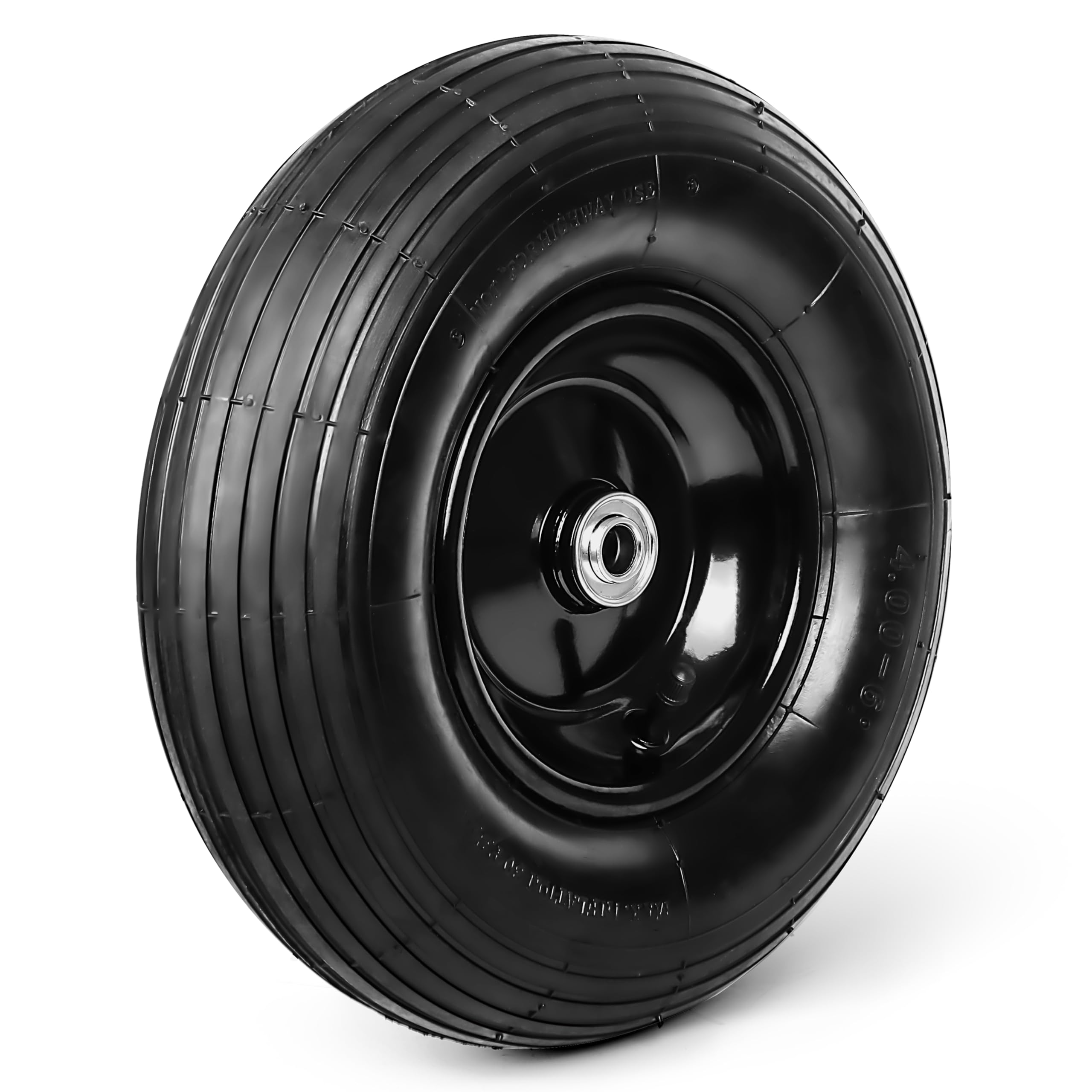 Taifa 13 inch tire and wheel for smooth wheelbarrow movement