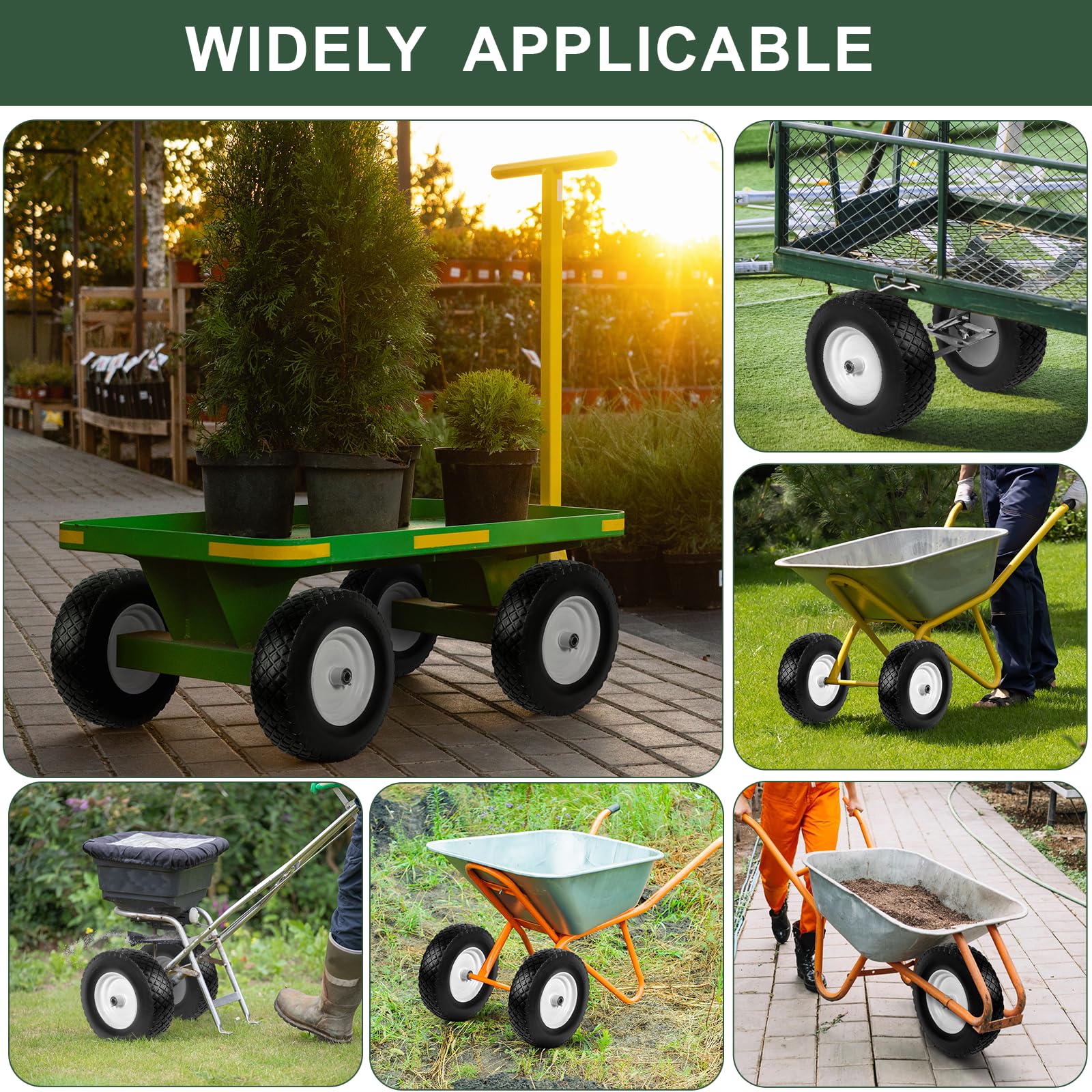 Taifa heavy-duty bearings and steel rim support stable rides.