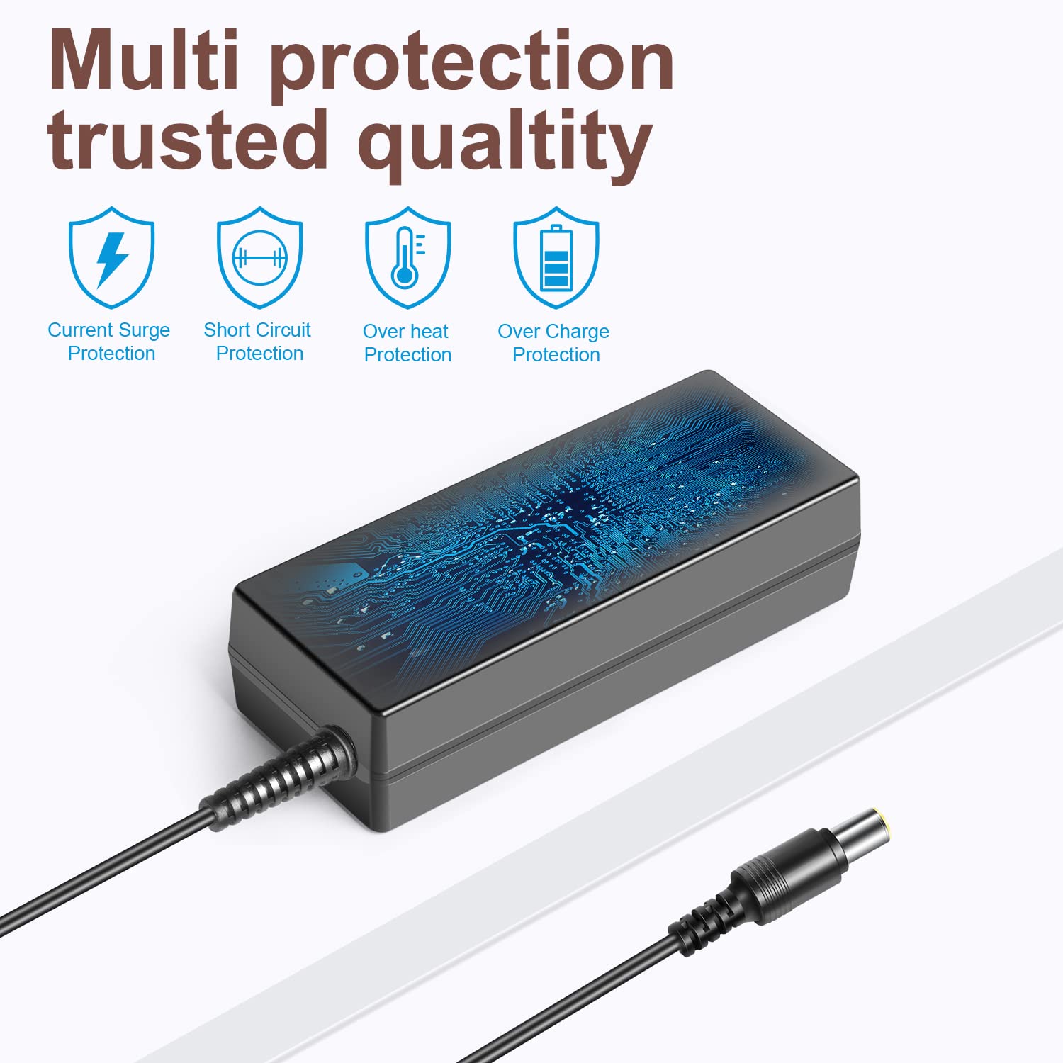 TAIFU safety protections highlight overvoltage, overcurrent, and short-circuit safety