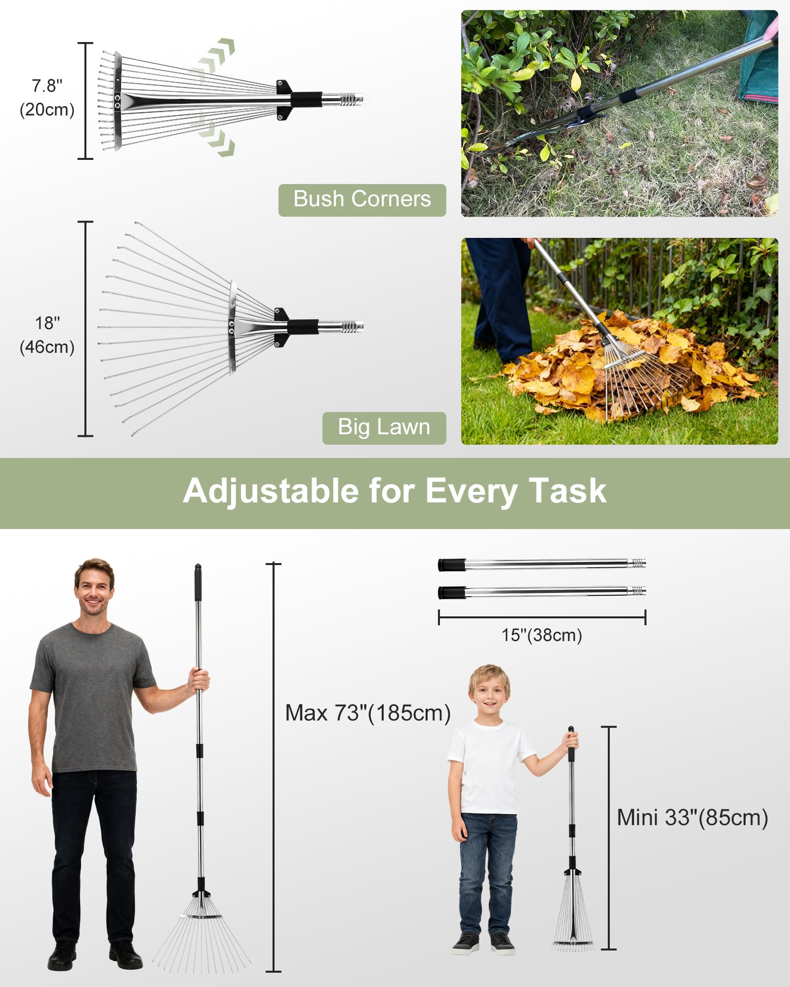 TAILBB 53-gallon reusable leaf bags reduce waste and simplify disposal