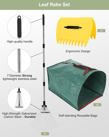 TAILBB garden cleanup kit speeds up yard work for homeowners
