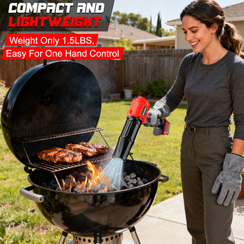 TAIRDA powerful airflow suitable for yard and garage tasks.
