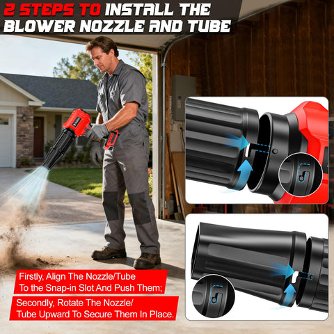 TAIRDA 500g thrust supports quick debris removal.