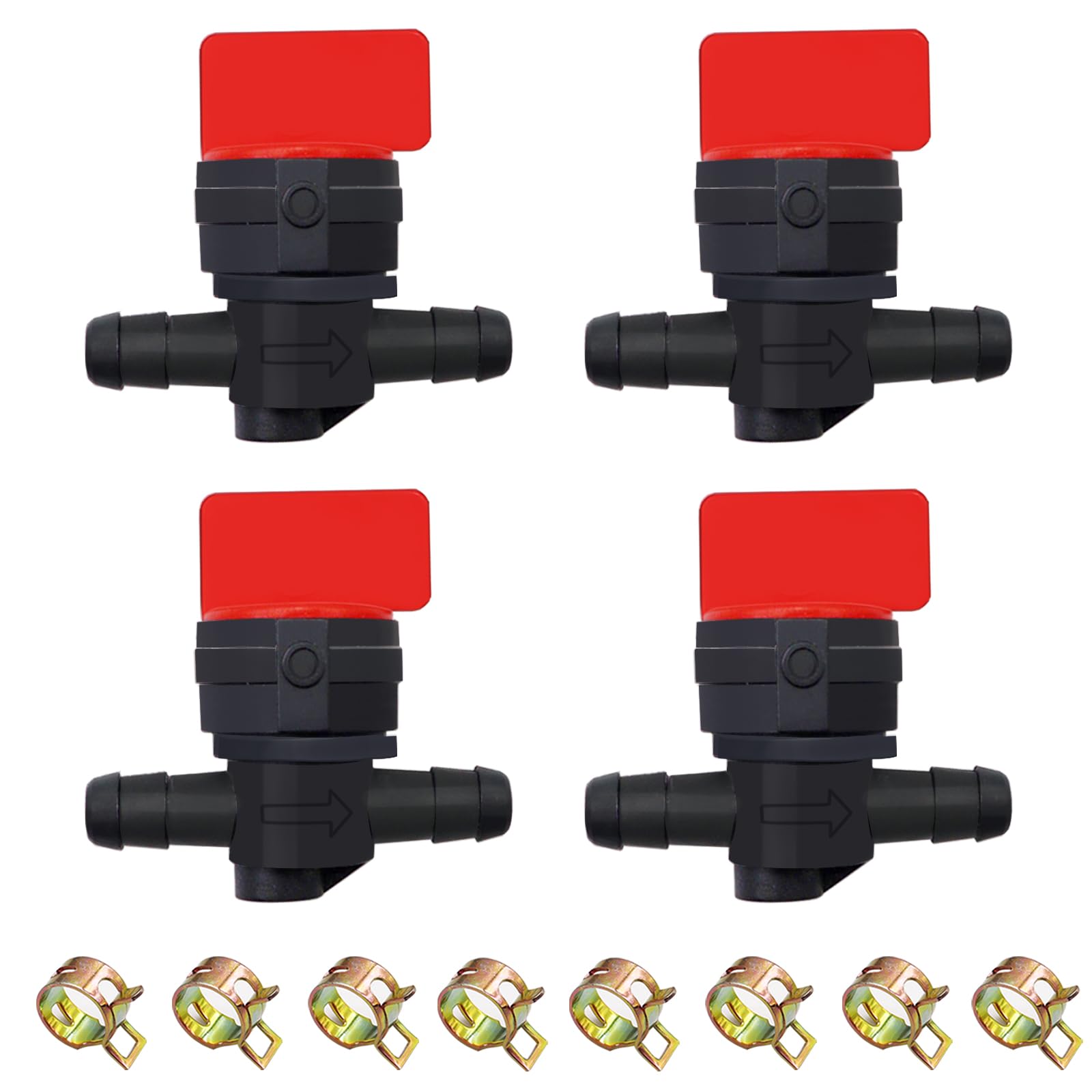 Taiss 1/4-inch fuel shut off valve pack, compact for quick maintenance