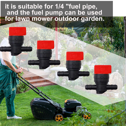 Taiss lawn tractor fuel shut off valve demonstrates compatibility with common models