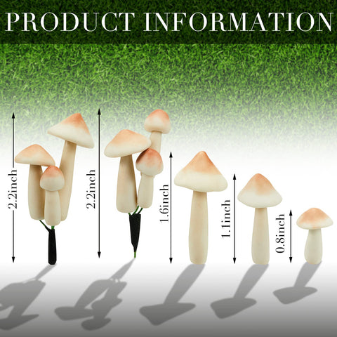 Taiyin glow-in-dark mushrooms pack designed for waterproof yard decor and playful garden accents