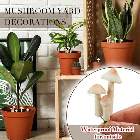 Taiyin terrarium mushrooms glow softly for ambient lighting in displays