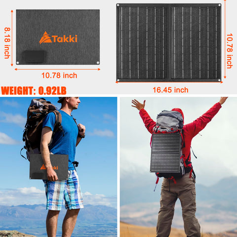 Takki power station fits in a backpack for travel