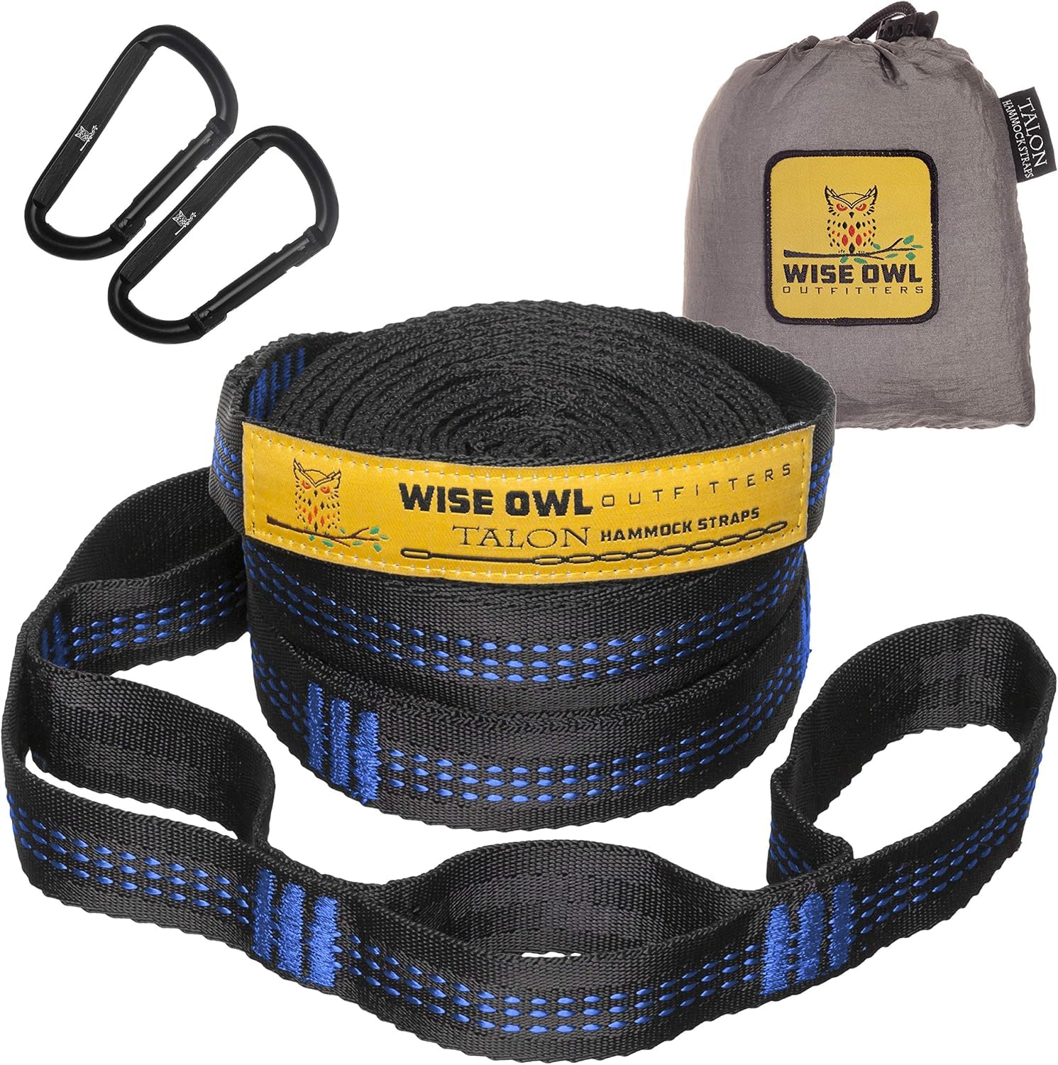 Talon Hammock Straps 10ft length enable quick knot-free outdoor setup.