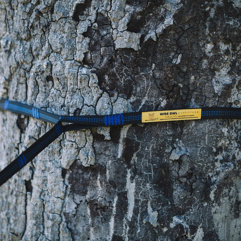 Talon Hammock Straps with 38 loops allow precise hang height.