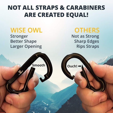 Talon Hammock Straps ideal for camping, hiking, and road trips.