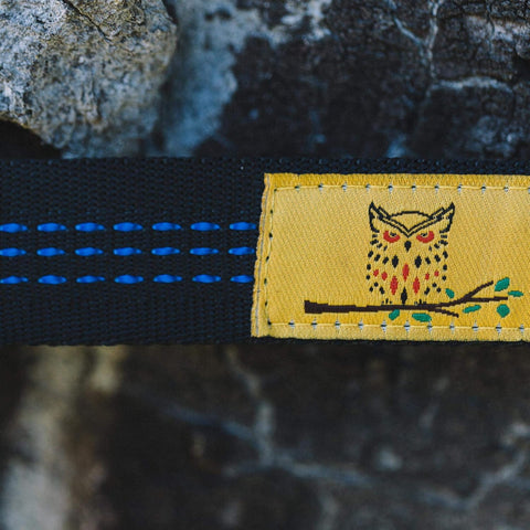 Talon Hammock Straps roll into a compact carry pouch.
