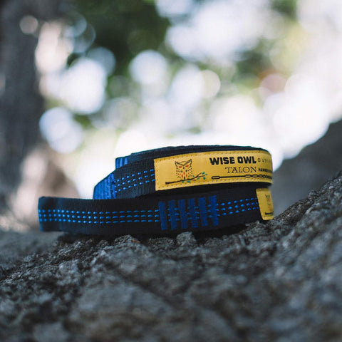 Talon Hammock Straps offer universal compatibility for hammocks.
