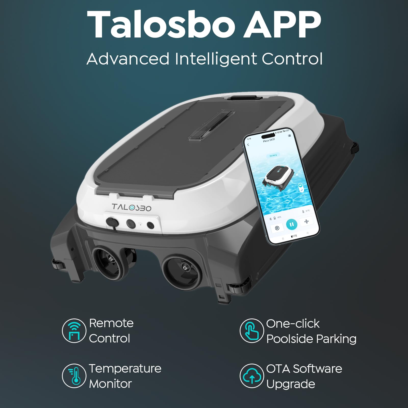 Talosbo Pleco SK01 weather resistant body withstands outdoor use.