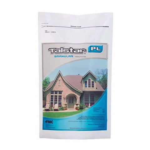Talstar PL granules broadcast application for outdoor pest control with long-lasting residual protection.