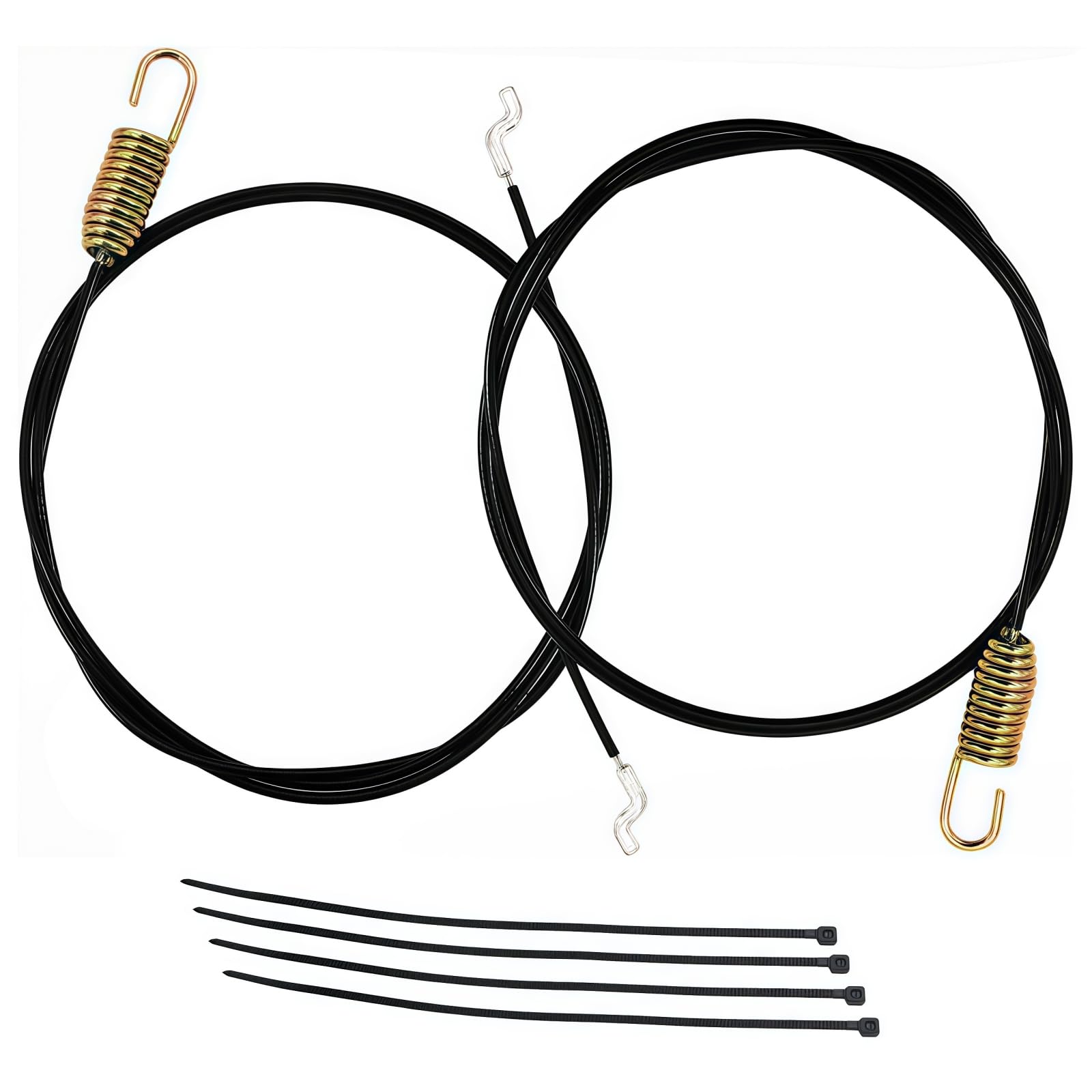 TALSWIF auger clutch cable end with Z-bend for easy hook-up and secure engagement.