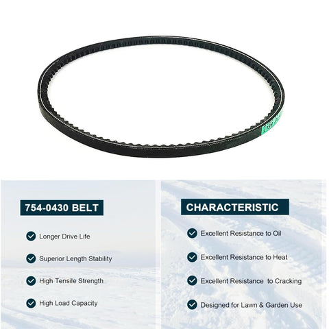 TALSWIF belt installation on a snow blower demonstrates easy replacement