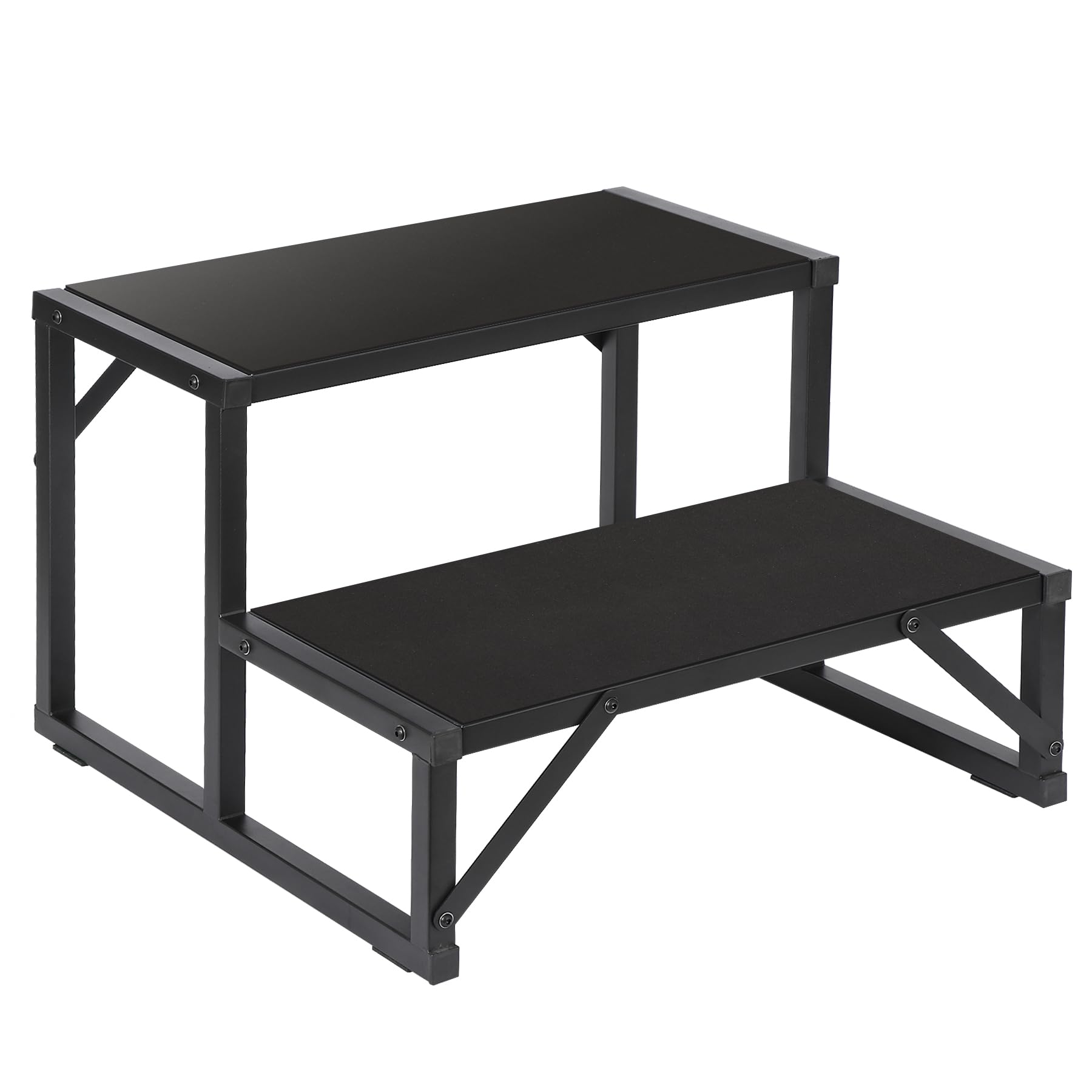 Talustool hot tub step with steel construction for durability and stable access.