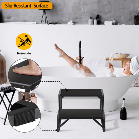 Talustool outdoor spa step enhances patio area with a stylish design.