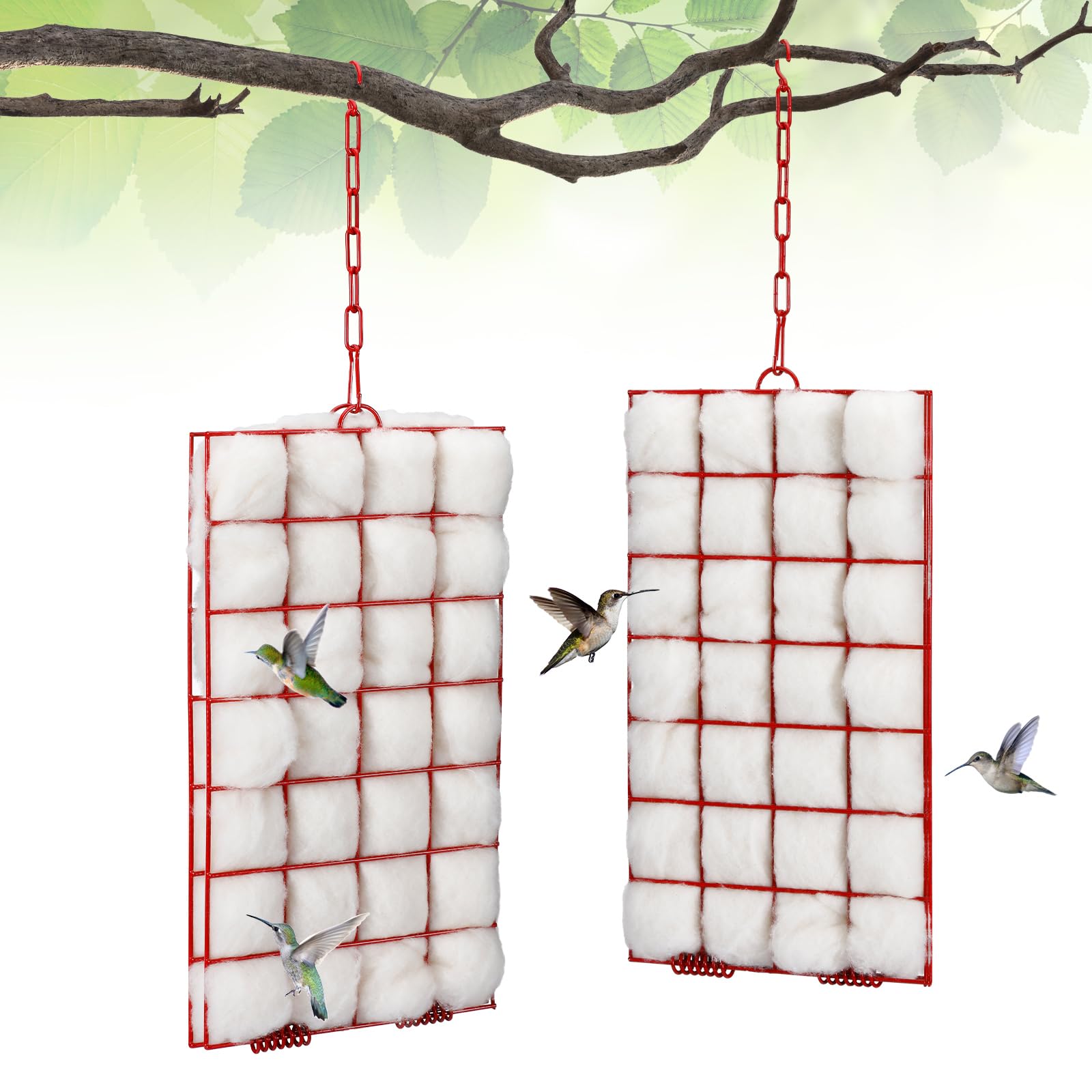 Tandefio hummingbird nesting kit contents ready for quick outdoor setup