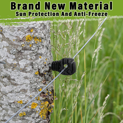 Tandefio weather-resistant insulator made of PP and galvanized steel.