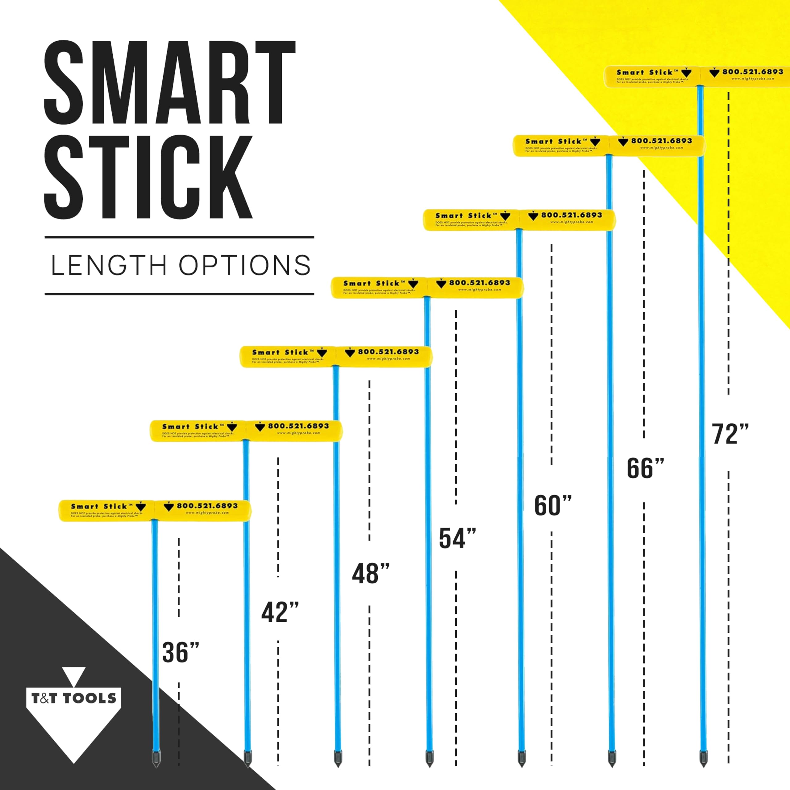 T&T Tools Smart Stick heavy-duty rod resisting tough soils and freezing conditions.