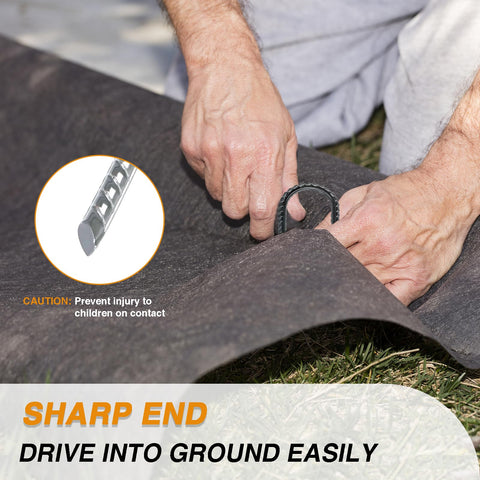 TANGJEAMER ground stake secures canopies and ground decorations effectively.