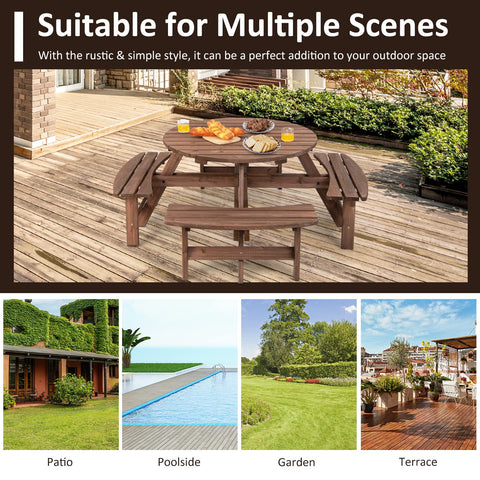 Tangkula ideal for garden parties and family meals