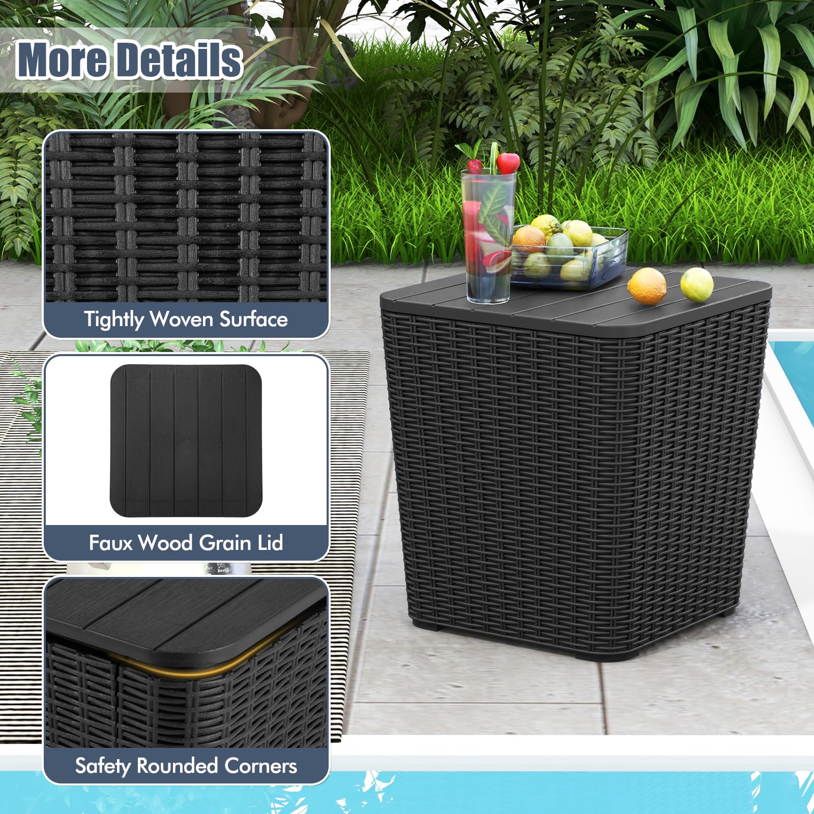 Tangkula safety rounded corners protect family outdoors