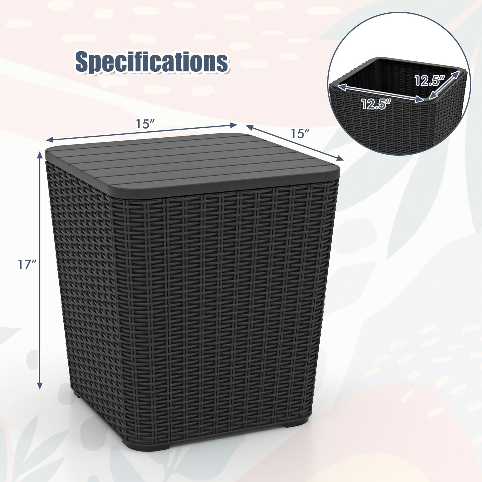 Tangkula tabletop supports up to 330 pounds for extra seating