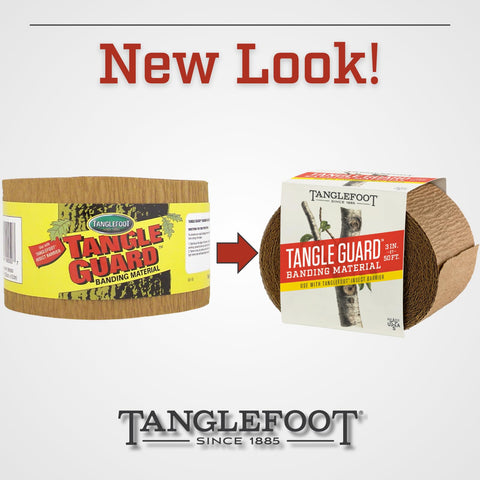 Tanglefoot Tangle-Guard 3-inch wrap protects trunks with wide coverage