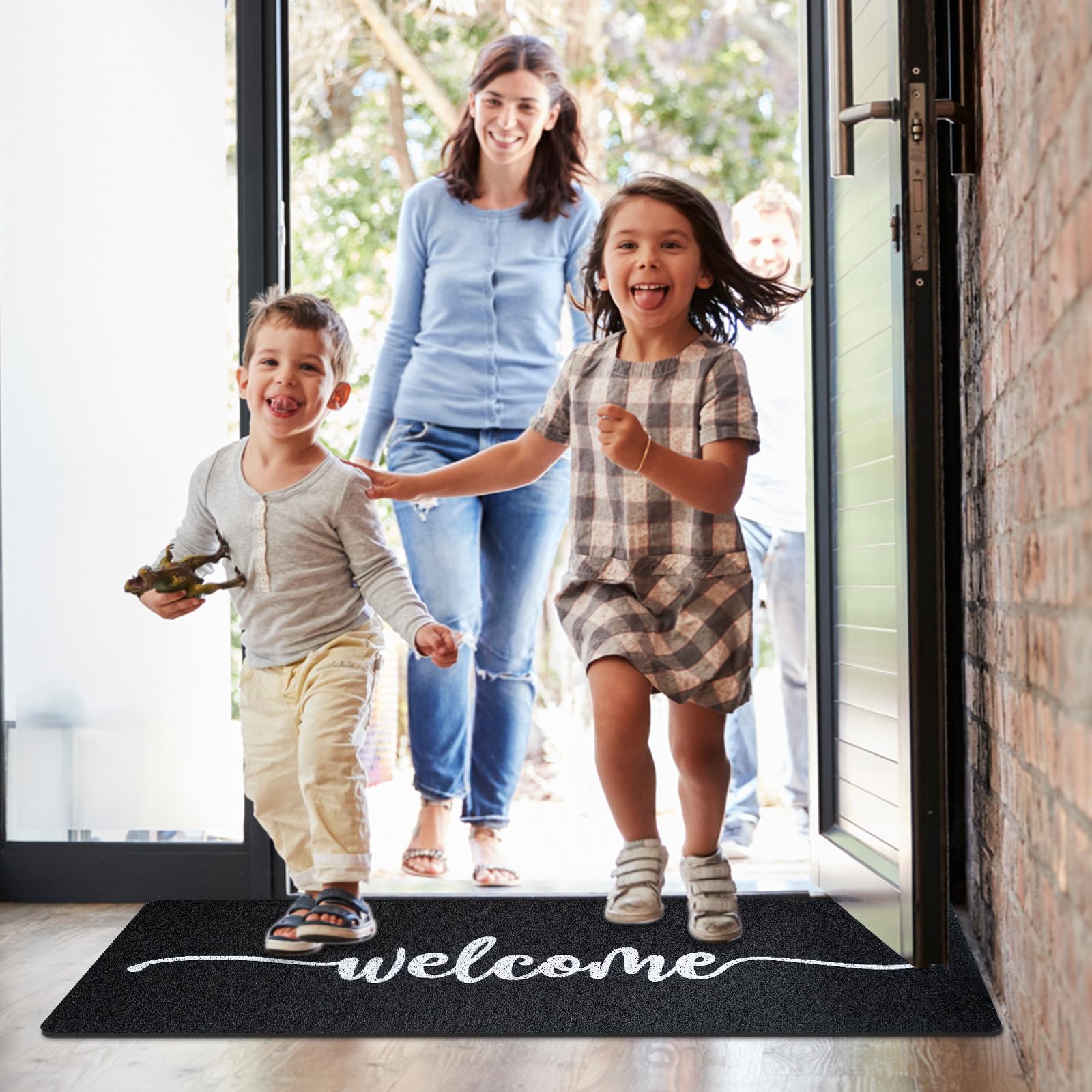 Tangren doormat suitable for outdoor and indoor use from porch to living room