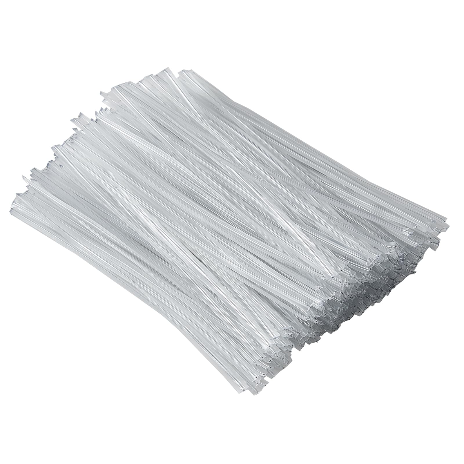Tangyinrd Clear Twist Ties on fresh bread bags for lasting freshness.